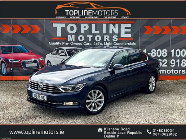 Volkswagen Passat Saloon, Diesel, 2015, Blue