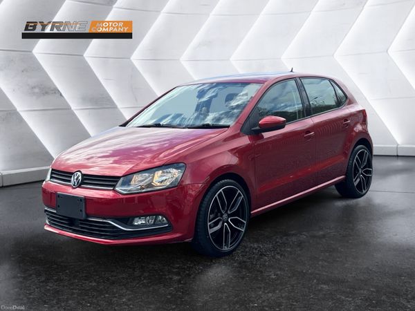 Volkswagen Polo Hatchback, Petrol, 2016, Red