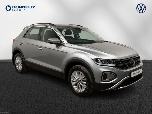 Volkswagen T-Roc Hatchback, Petrol, 2022, Silver