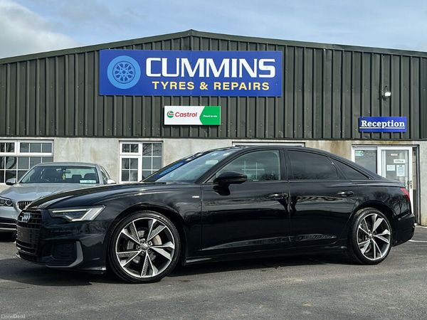 Audi A6 Saloon, Diesel, 2019, Black