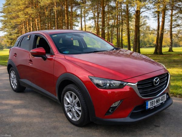 Mazda CX-3 SUV, Diesel, 2018, Red