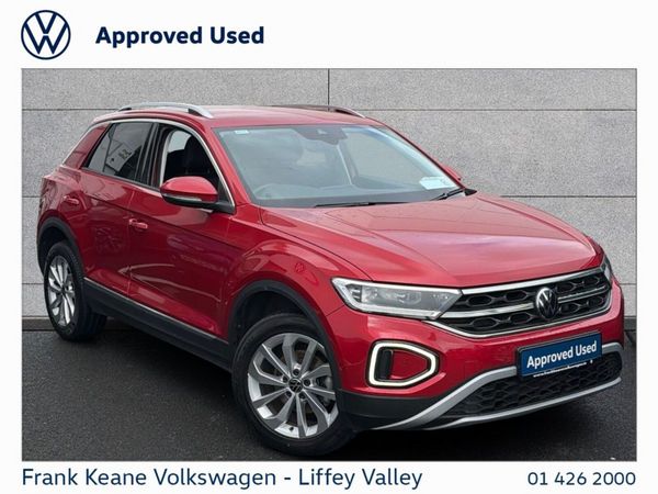 Volkswagen T-Roc SUV, Petrol, 2022, Red