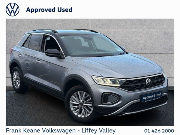 Volkswagen T-Roc SUV, Petrol, 2023, Silver