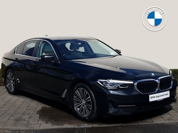 BMW 5-Series Saloon, Diesel, 2021, Black