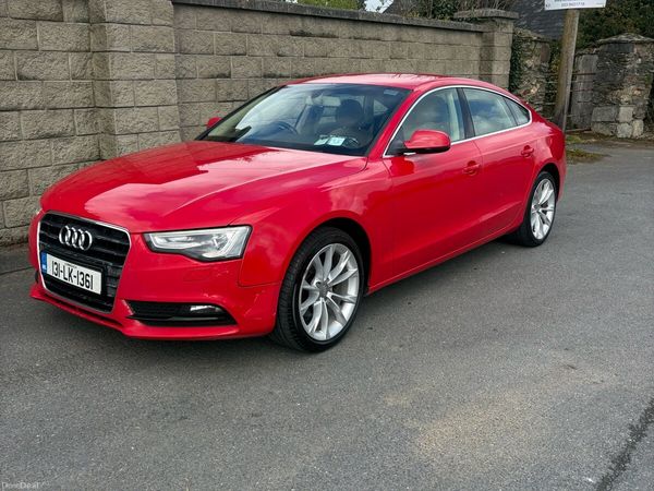 Audi A5 Hatchback, Diesel, 2013, Red