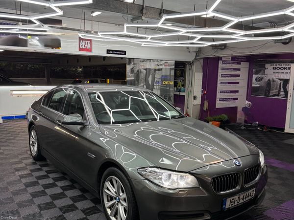 BMW 5-Series Saloon, Diesel, 2015, Grey
