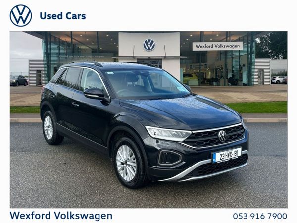 Volkswagen T-Roc SUV, Petrol, 2023, Black