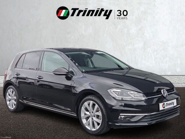 Volkswagen Golf Hatchback, Petrol, 2018, Black