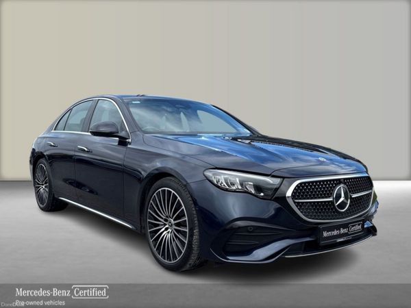 Mercedes-Benz E-Class Saloon, Diesel Hybrid, 2024, Blue