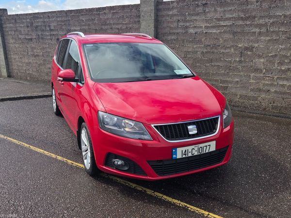 SEAT Alhambra MPV, Diesel, 2014, Red