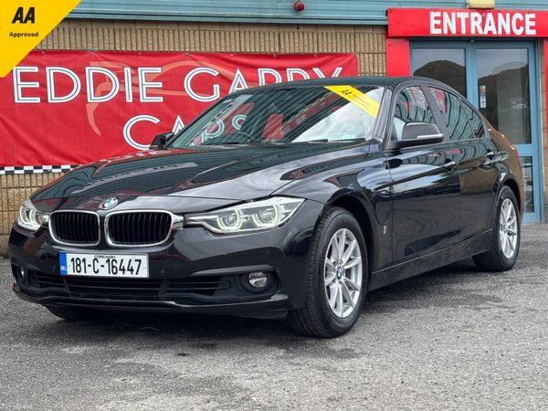 BMW 3-Series Saloon, Petrol Plug-in Hybrid, 2018, Black