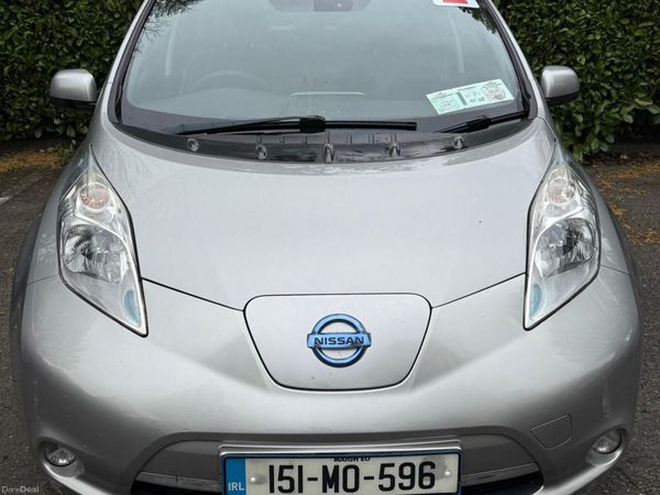 Nissan Leaf Hatchback, Electric, 2015, Silver