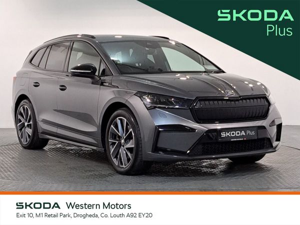 Skoda Enyaq SUV, Electric, 2024, Grey