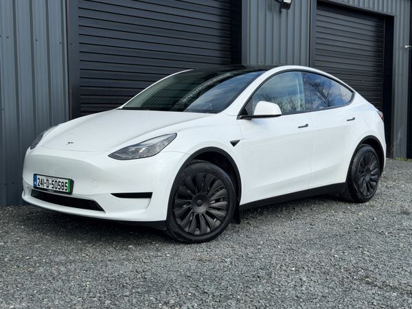 Tesla Model Y SUV, Electric, 2024, White