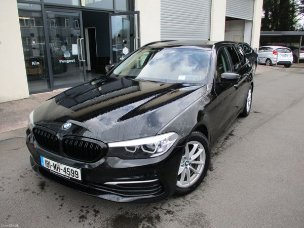 BMW 5-Series Estate, Diesel, 2018, Black
