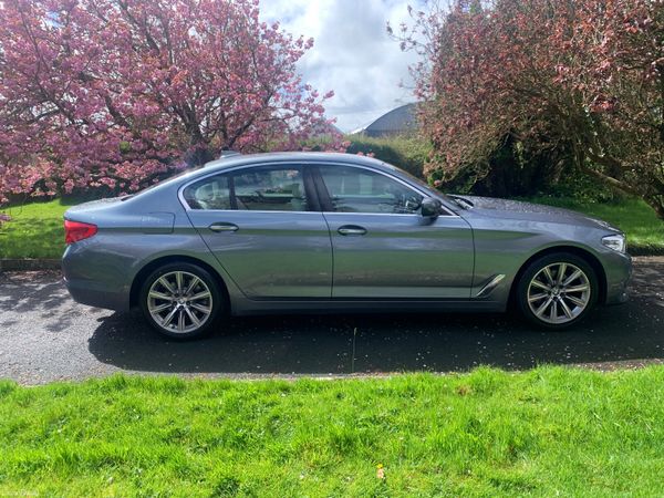 BMW 5-Series Saloon, Diesel, 2018, Grey