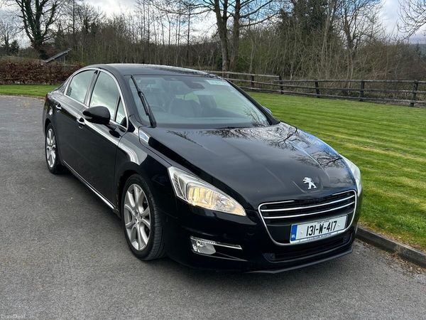 Peugeot 508 Saloon, Diesel, 2013, Black