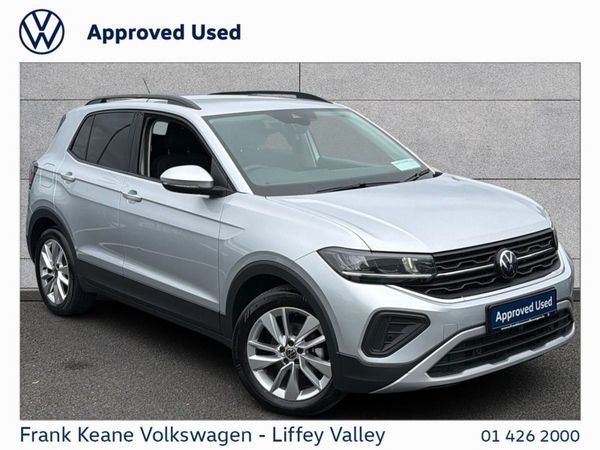 Volkswagen T-Cross SUV, Petrol, 2025, Silver