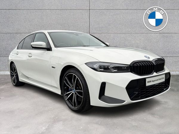 BMW 3-Series Saloon, Petrol Plug-in Hybrid, 2023, White