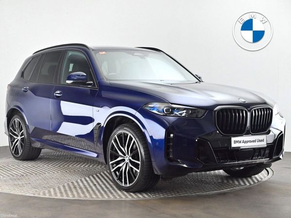 BMW X5 SUV, Diesel Hybrid, 2024, Blue