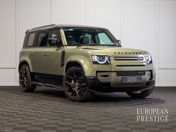 Land Rover Defender SUV, Petrol Plug-in Hybrid, 2022, Green