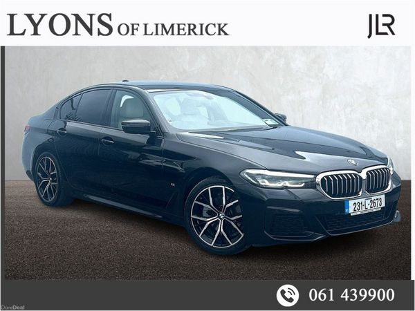 BMW 5-Series Saloon, Diesel, 2023, Black