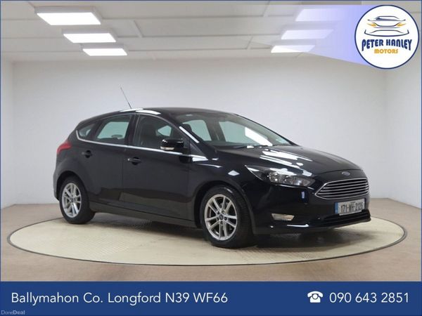 Ford Focus Hatchback, Diesel, 2017, Black