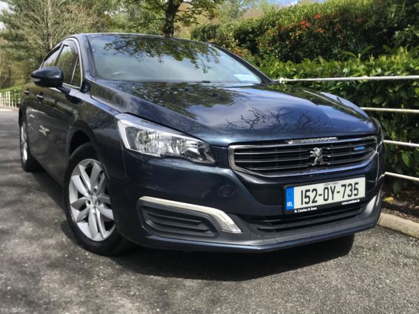 Peugeot 508 Saloon, Diesel, 2015, Blue