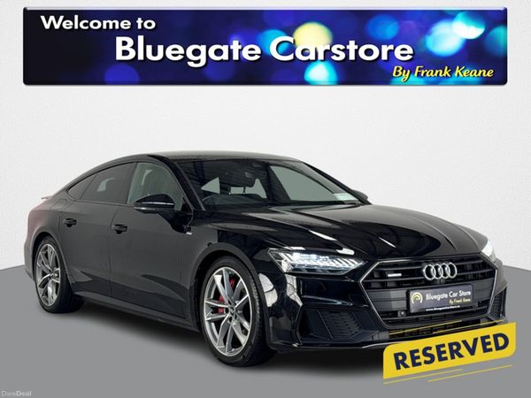 Audi A7 Hatchback, Petrol Hybrid, 2020, Black
