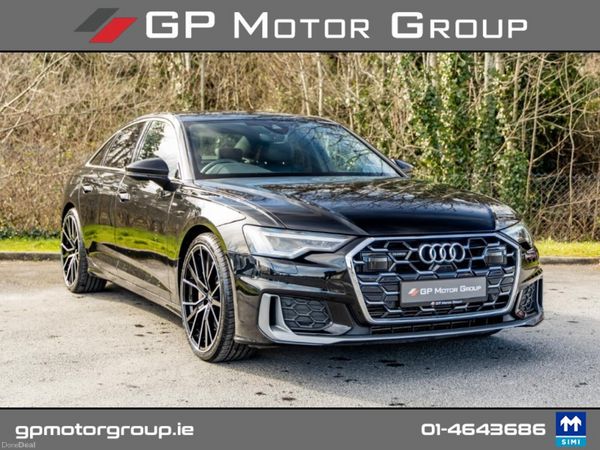Audi A6 Saloon, Petrol Plug-in Hybrid, 2024, Black
