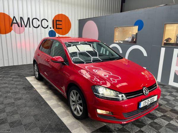 Volkswagen Golf Hatchback, Petrol, 2017, Red