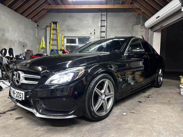 Mercedes-Benz C-Class Saloon, Diesel, 2017, Black
