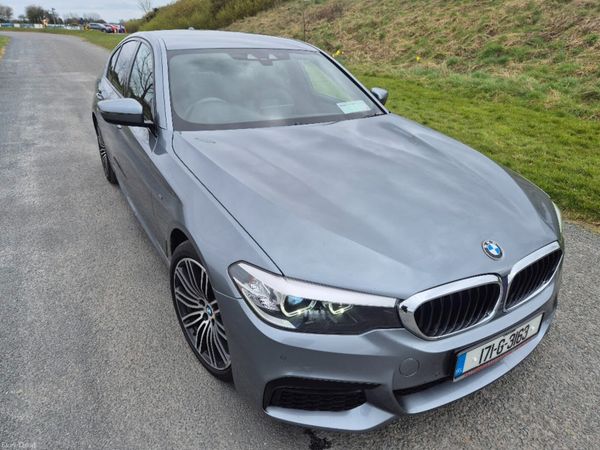 BMW 5-Series Saloon, Diesel, 2017, Grey