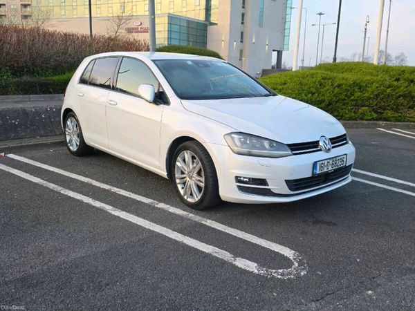 Volkswagen Golf Hatchback, Petrol, 2016, White