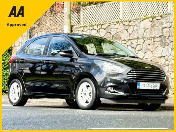 Ford KA Hatchback, Petrol, 2017, Black