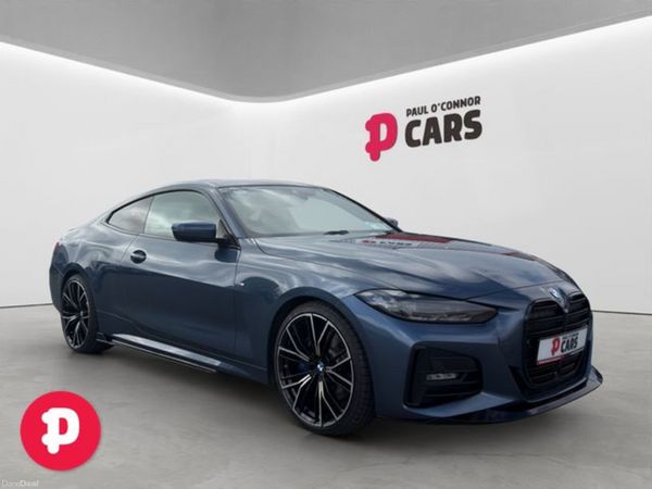 BMW 4-Series Coupe, Diesel, 2021, Blue