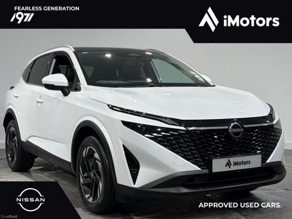 Nissan Qashqai SUV, Petrol Hybrid, 2025, White