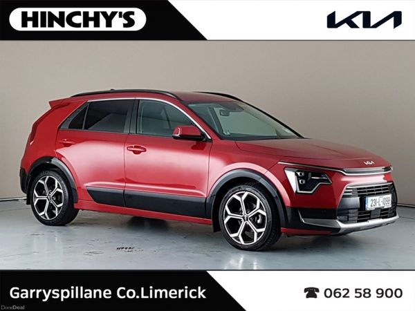 Kia Niro SUV, Petrol Plug-in Hybrid, 2023, Red