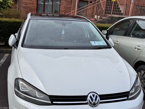 Volkswagen Golf Hatchback, Diesel, 2013, White