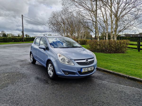 Opel Corsa Hatchback, Petrol, 2007, Blue