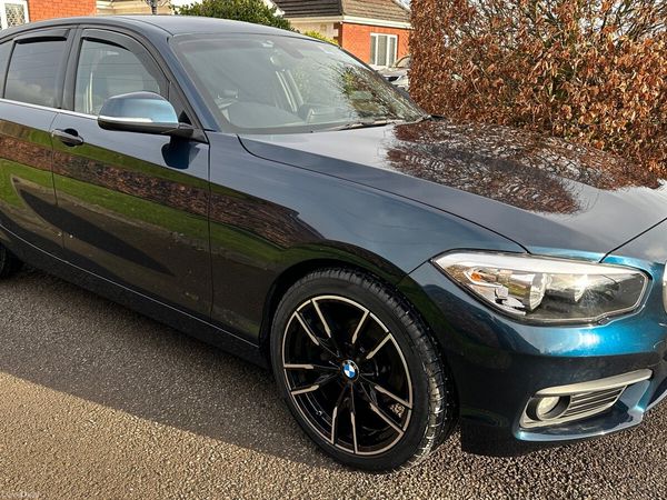 BMW 1-Series Hatchback, Diesel, 2016, Blue
