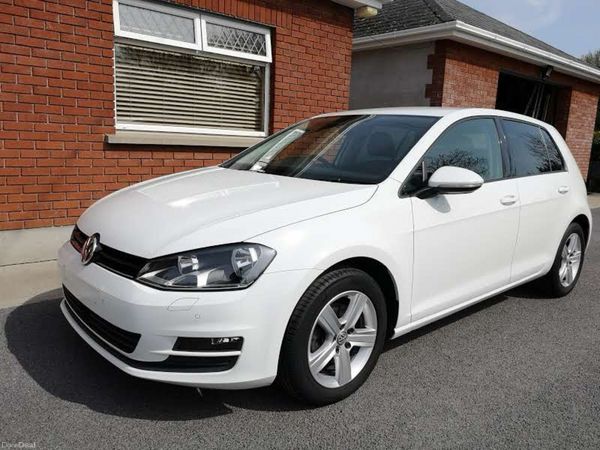 Volkswagen Golf Hatchback, Diesel, 2016, White