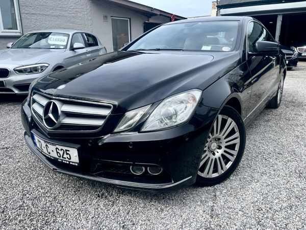 Mercedes-Benz E-Class Coupe, Diesel, 2012, Black