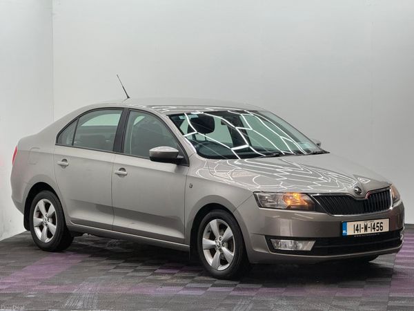 Skoda Rapid Saloon, Petrol, 2014, Beige