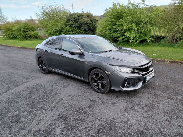 Honda Civic Hatchback, Petrol, 2017, Grey