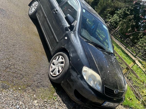 Toyota Corolla Saloon, Petrol, 2006, Black