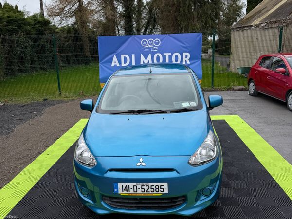 Mitsubishi Mirage Hatchback, Petrol, 2014, Blue