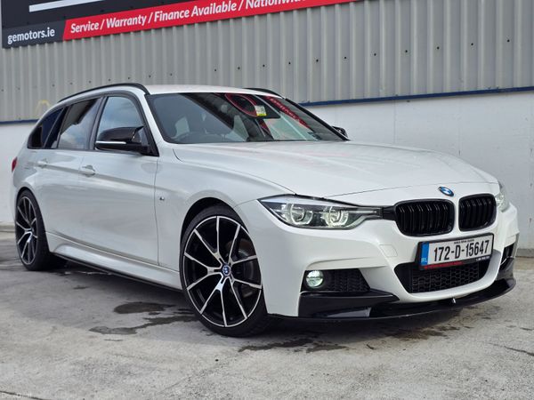 BMW 3-Series Estate, Diesel, 2017, White