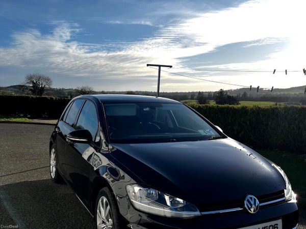 Volkswagen Golf Hatchback, Diesel, 2018, Black