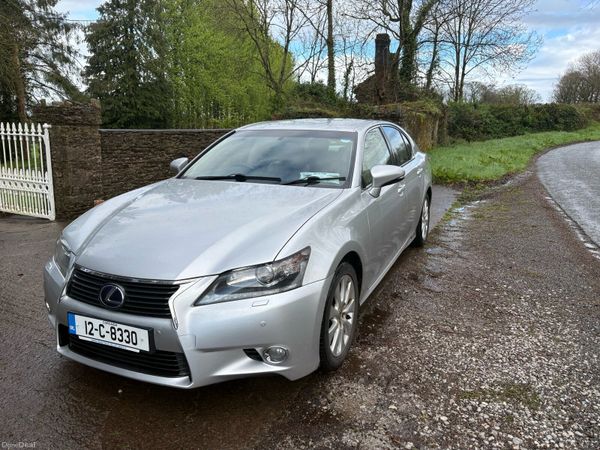 Lexus GS Saloon, Petrol Hybrid, 2012, Silver